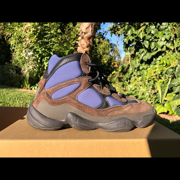 Yeezy 500 High Tyrian Slate  SZ. 10 - Picture 7 of 16
